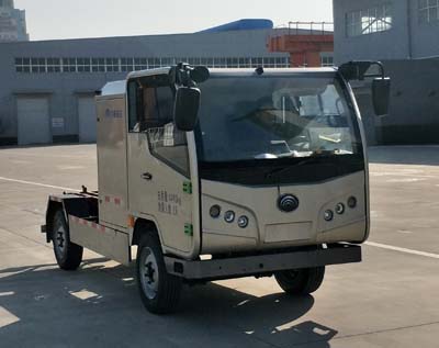组图：郑州宇通重工纯电动车厢可卸式垃圾车图片