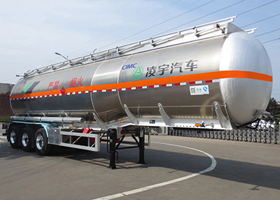 CLY9401GRYQ1型铝合金易燃液体罐式运输半挂车图片