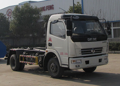 SZD5110ZXX5型国五东风多利卡车厢可卸式垃圾车