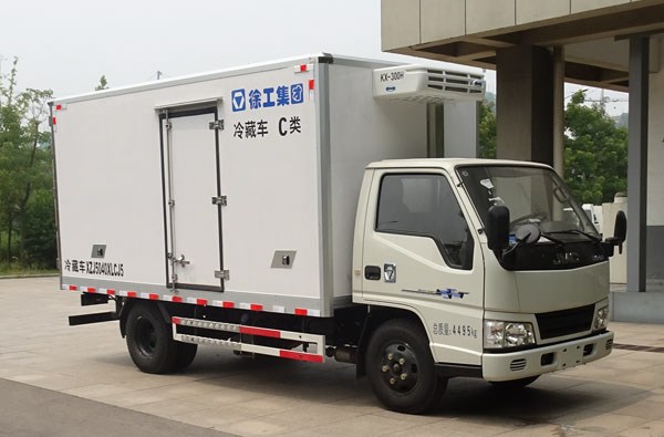 XZJ5040XLCJ5型江铃新顺达蓝牌冷藏车