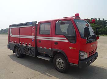BX5060TXFQC10/W5型庆铃五十铃600P双排器材消防车