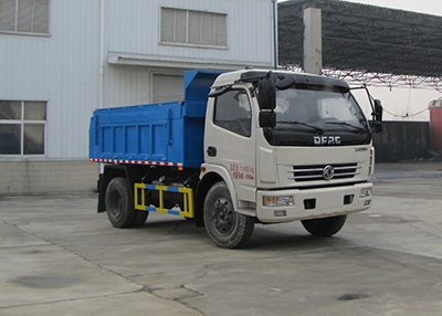 SZD5110ZLJ5型国五东风多利卡自卸式垃圾车