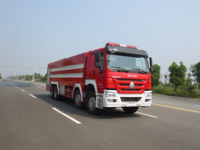 江特5-10万10吨自装卸式消防车