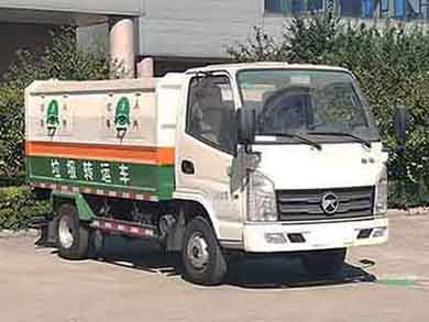 山东汇宇重工HTC5040ZLJA26D5型凯马自卸式垃圾车