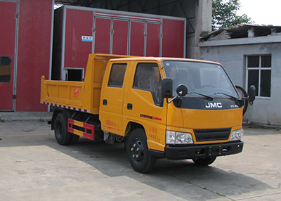 SZD5041ZLJ5型江铃新顺达双排自卸式垃圾车