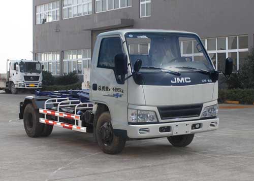JMT5040ZXXXGD2型江铃新顺达蓝牌车厢可卸式垃圾车