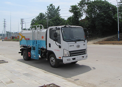 SZD5047ZZZCA5型解放虎VN自装卸式垃圾车