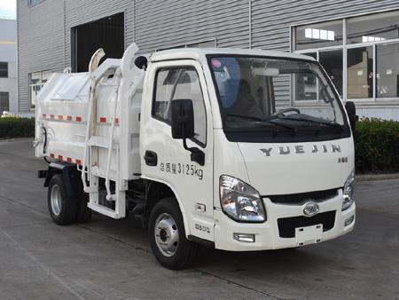 上海龙澄专用车SQN5030ZZZ型跃进汽油自装卸式垃圾车