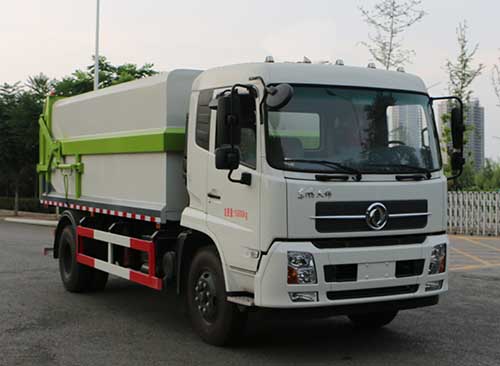 XSZ5160ZLJE5型东风天锦自卸式垃圾车