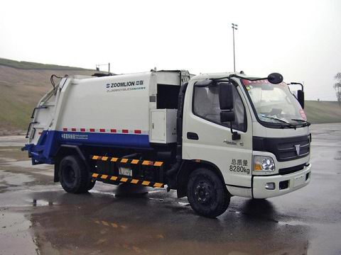 ZLJ5080ZYSBJE5型福田欧马可压缩式垃圾车
