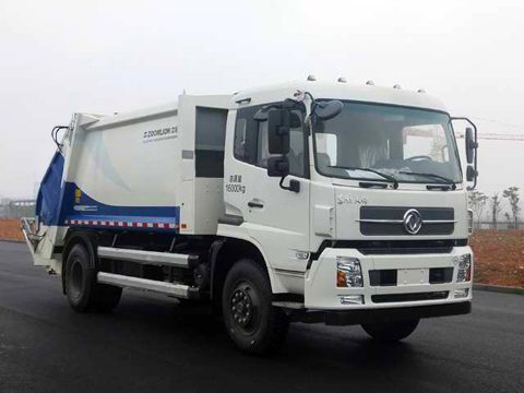 ZLJ5160ZYSEQE5NG型东风天锦天然气压缩式垃圾车