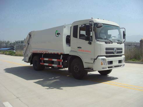 青海新路环卫设备QXL5160ZYSL型东风天锦天然气压缩式垃圾车