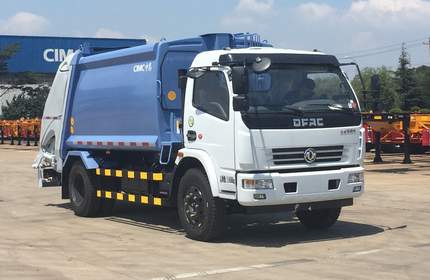 ZJV5110ZYSHBE5型国五东风多利卡压缩式垃圾车