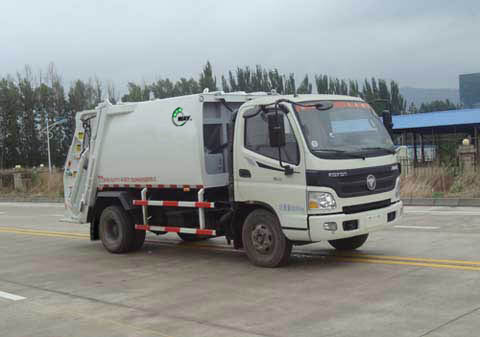 青海新路环卫设备QXL5085ZYS5型福田欧马可压缩式垃圾车