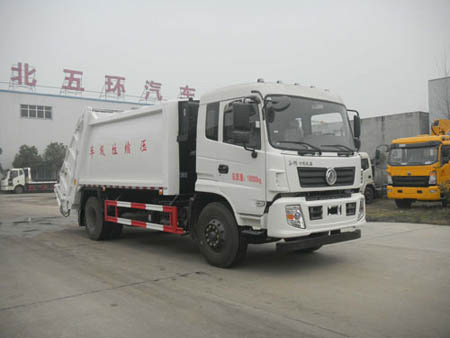 HCQ5180ZYSE5型东风专底压缩式垃圾车