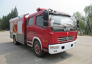 4噸國六東風大多利卡泡沫消防車|4方東風泡沫消防車