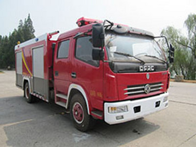 4噸國六東風大多利卡泡沫消防車|4方東風泡沫消防車圖片