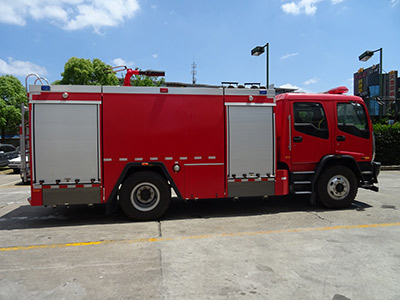 LLX5175GXFPM60/L型庆铃FVR泡沫消防车
