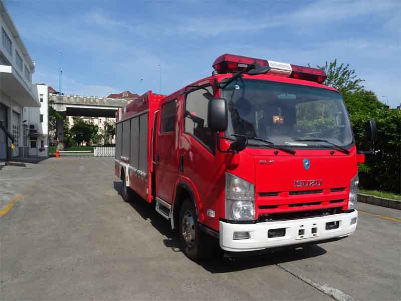 组图：上海格拉曼国际消防装备庆铃五十铃700P水罐消防车图片