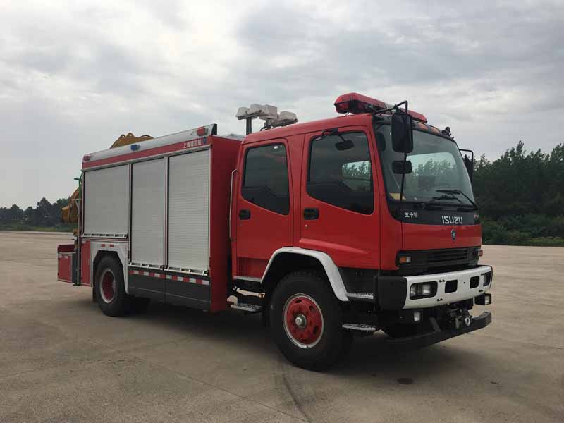 组图：上海格拉曼国际消防装备庆铃FVR抢险救援消防车图片