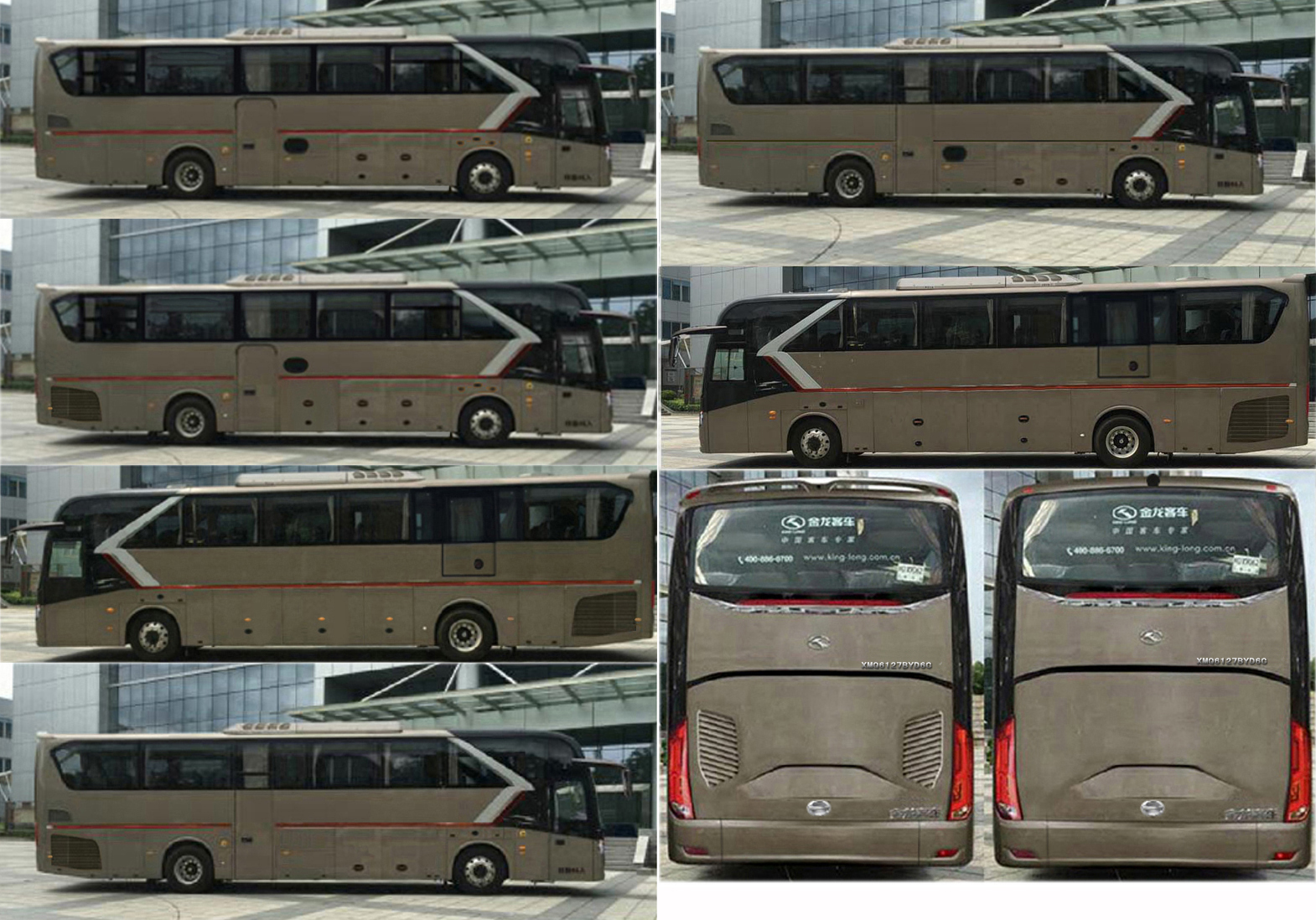 XMQ6127BYD6C型客车图片