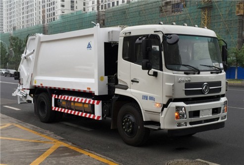 CGJ5160ZYS5NG型东风天锦天然气压缩式垃圾车