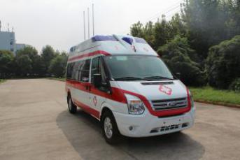 组图：南京金龙客车新世代V348中顶运输型救护车图片
