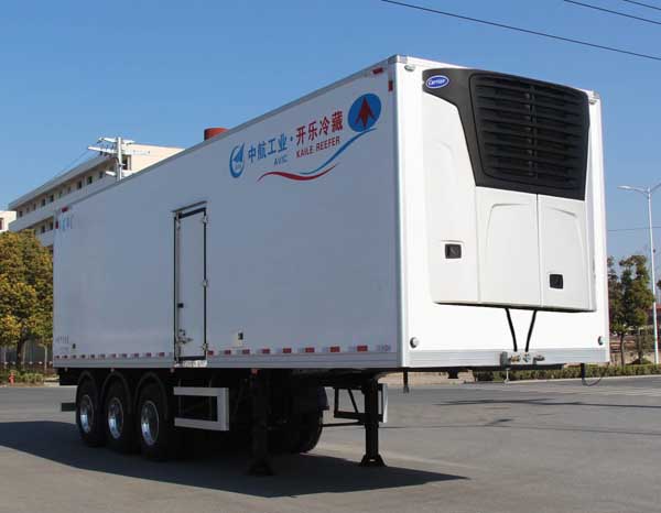  冷藏半挂车的定位系统货车可以改装冷藏车