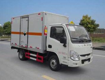 HCQ5032XFWSH5型跃进小福星微型柴油腐蚀性物品厢式运输车