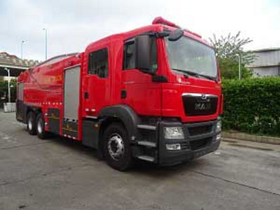 捷达消防10-15万25吨以上自装卸式消防车