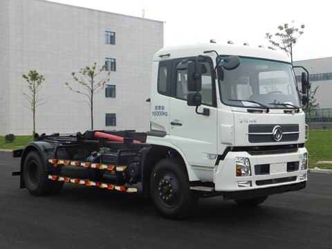 ZLJ5160ZXXEQE5NG型东风天锦天然气车厢可卸式垃圾车
