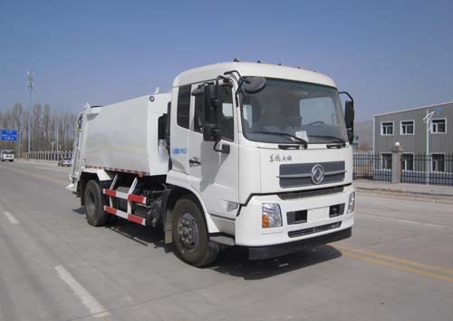 青海新路环卫设备QXL5120ZYSDF5型东风天锦压缩式垃圾车
