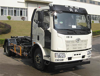 FLM5180ZXXYJ6型解放J6L车厢可卸式垃圾车