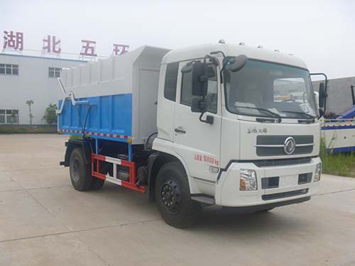 HCQ5161ZDJDL5型东风天锦压缩式对接垃圾车