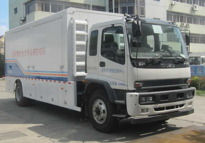 SJH5123XCB型庆铃FTR物资储备车
