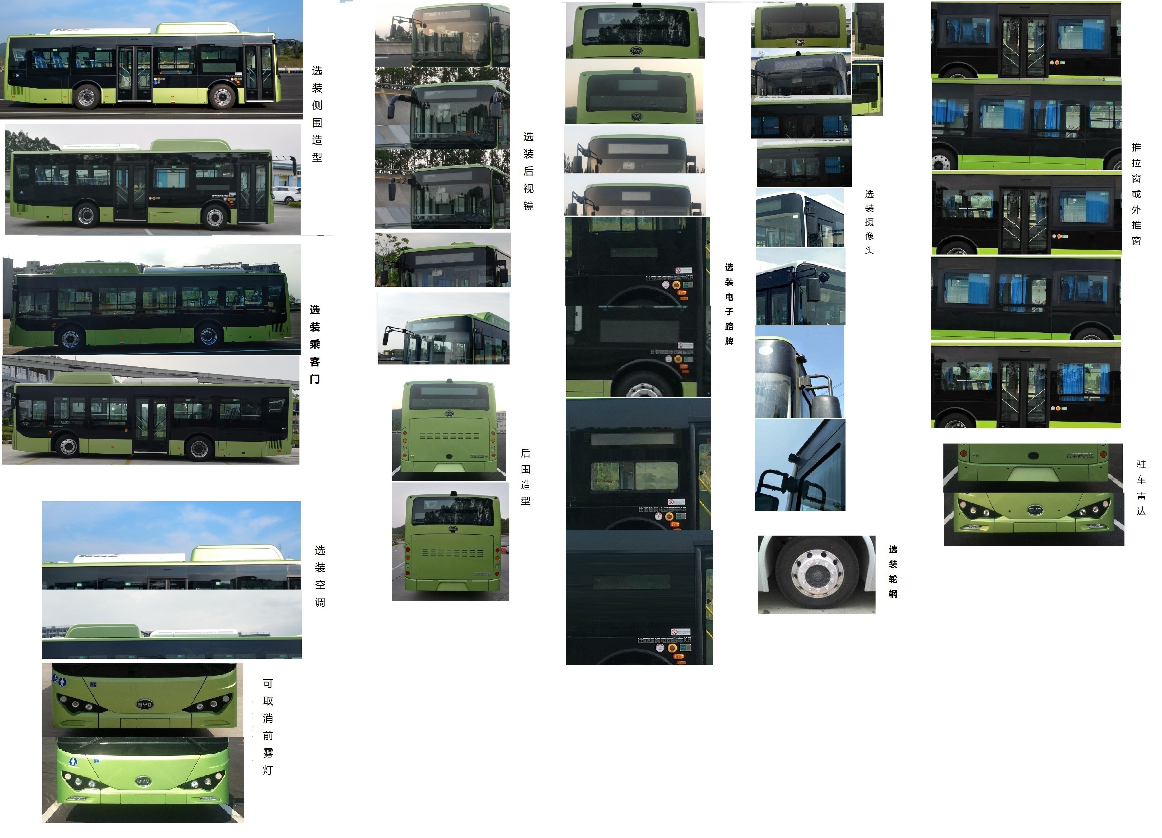 BYD6101LGEV11型纯电动低入口城市客车图片