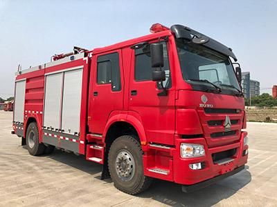 山东省天河消防车辆LLX5205GXFGP60/H型干粉泡沫联用消防车