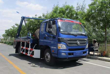 青海洁神装备制造QJS5120ZBS5型摆臂式垃圾车