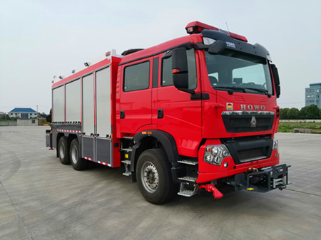 南阳二机防爆消防装备CEF5250TXFHJ80/H型化学救援消防车