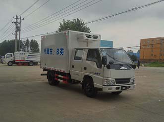 CLW5042XLCJ5型江铃新顺达双排国五3.2米冷藏车