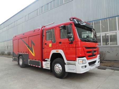 AS5193GXFGP60/H5型干粉泡沫联用消防车