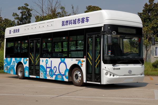 KLQ6109GAFCEV3型燃料电池城市客车图片