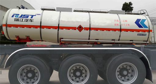 WL9403GRYM型易燃液体罐式运输半挂车图片