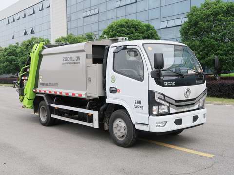 ZBH5070ZYSEQE6型东风多利卡国六压缩式垃圾车