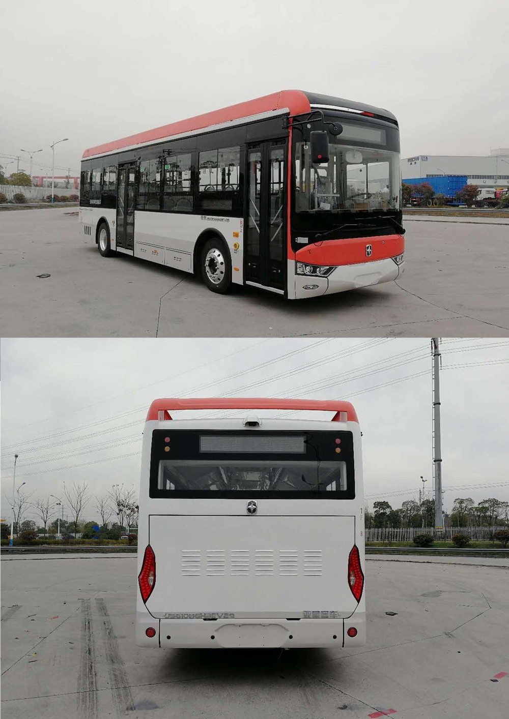 JS6108GHBEV29型纯电动城市客车图片