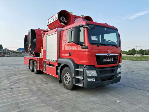 上海金盾特种车辆装备JDX5300TXFPY330/M5型排烟消防车