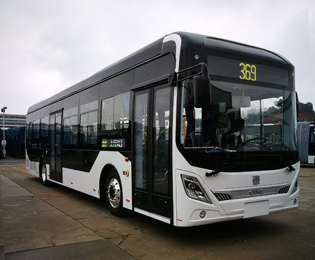 TEG6125BEV05型纯电动城市客车