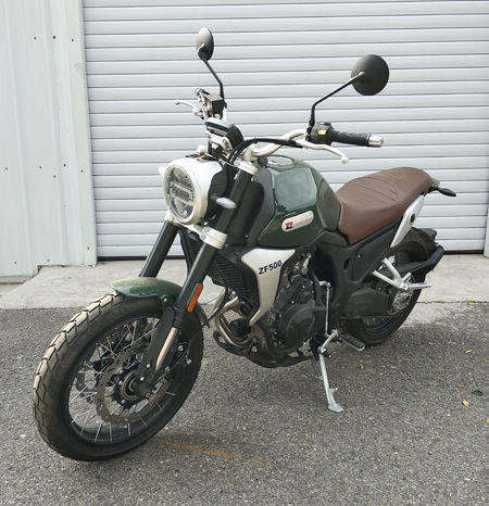 ZF500型两轮摩托车图片