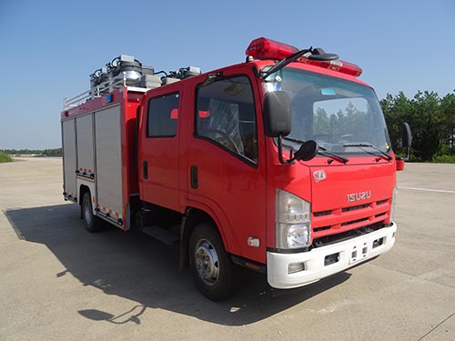 SXF5071TXFZM50型庆铃五十铃700P照明消防车