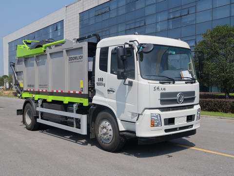 ZLJ5189ZYSDFE5型东风天锦压缩式垃圾车